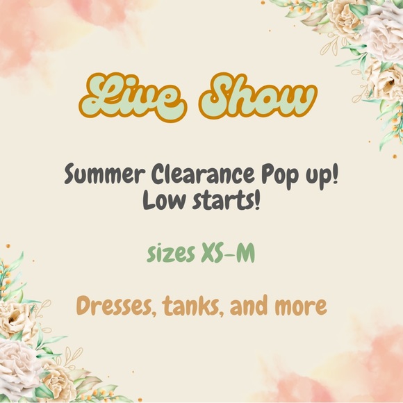 Dresses & Skirts - Like this post for Live Show notifications ;)